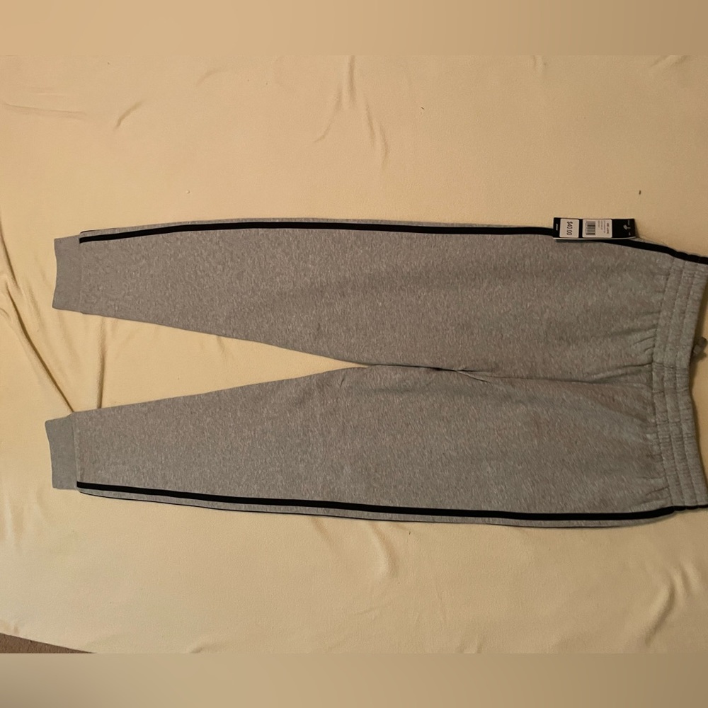 Adidas gray pants size large brand new with tags